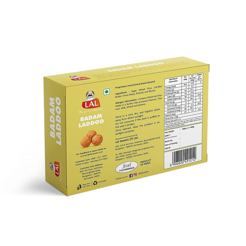 Lal Sweets Badam Laddoo Premium 400g